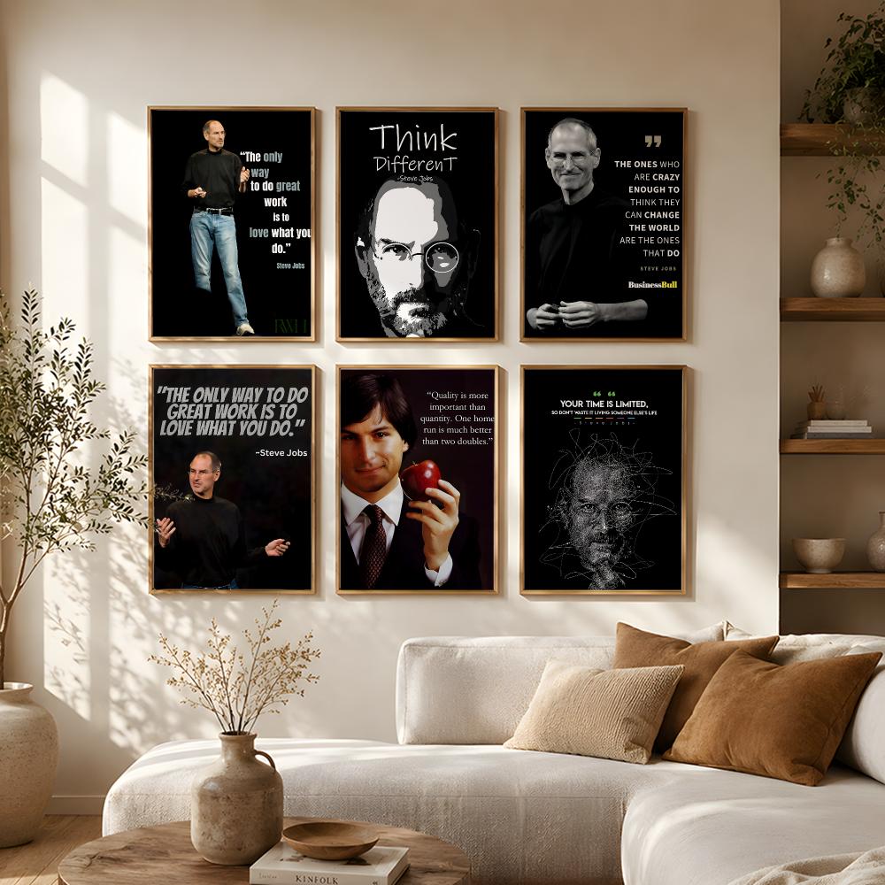 Home Decor Jobs - Steve Jobs Sözleri Posteri Kendinden Yapışkanlı