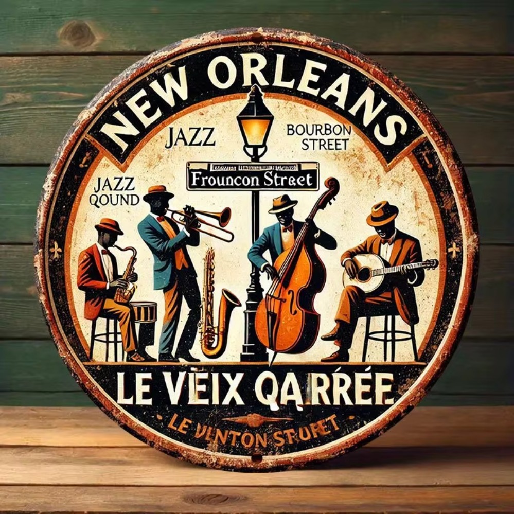 Home Decor New Orleans - 2D Düz Tablo: 