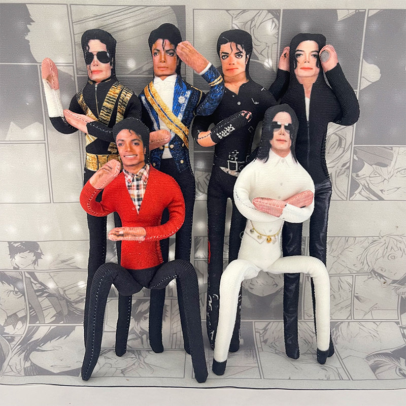 Home Decor Unique Items - Michael Jackson Hareketli Eklemli Peluş Doldurulmuş