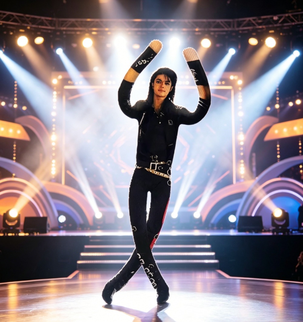 Home Decor Unique Items - Michael Jackson Hareketli Eklemli Peluş Doldurulmuş