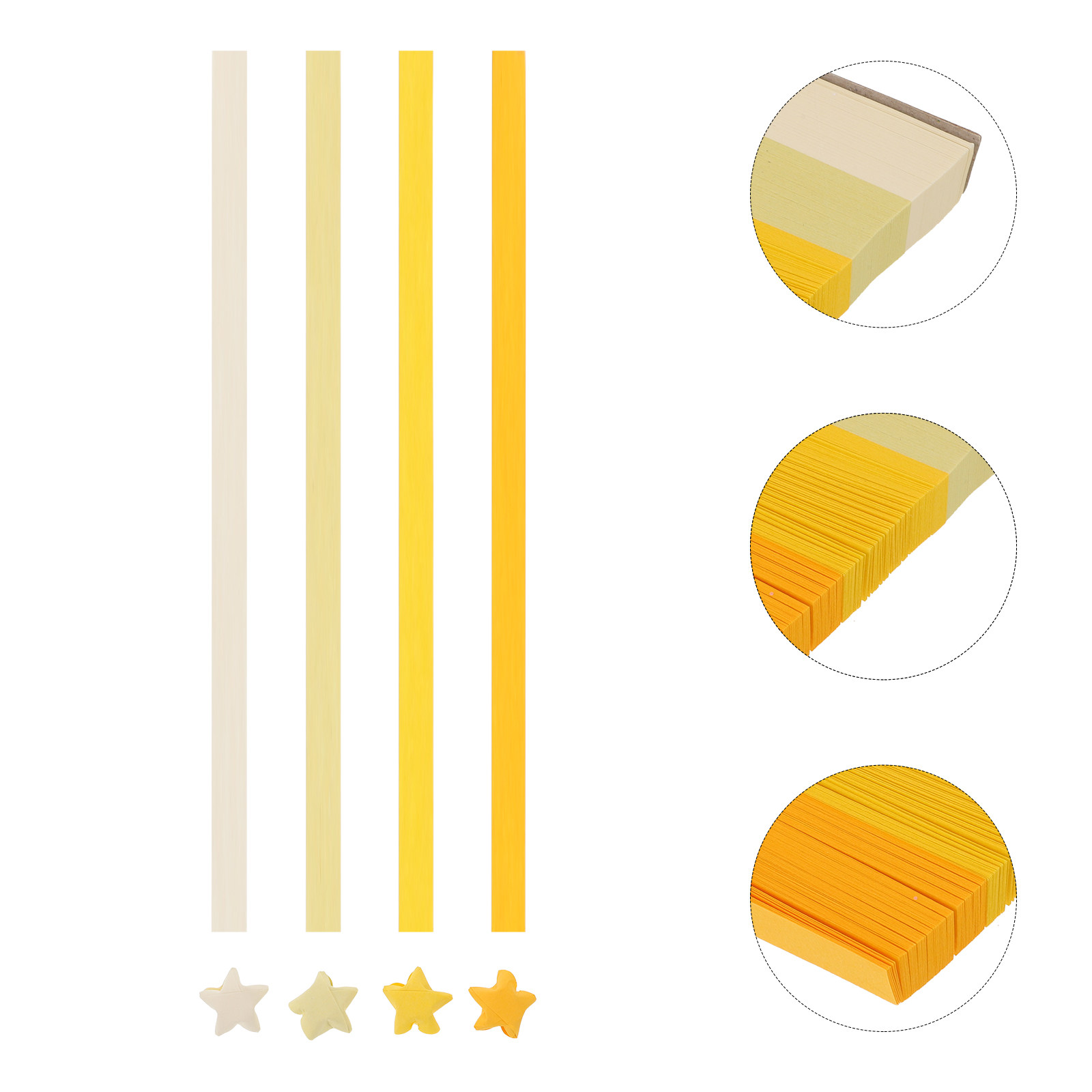 Home Decor Yellow - 5400 Adet Sarı Gradyan Çift Taraflı