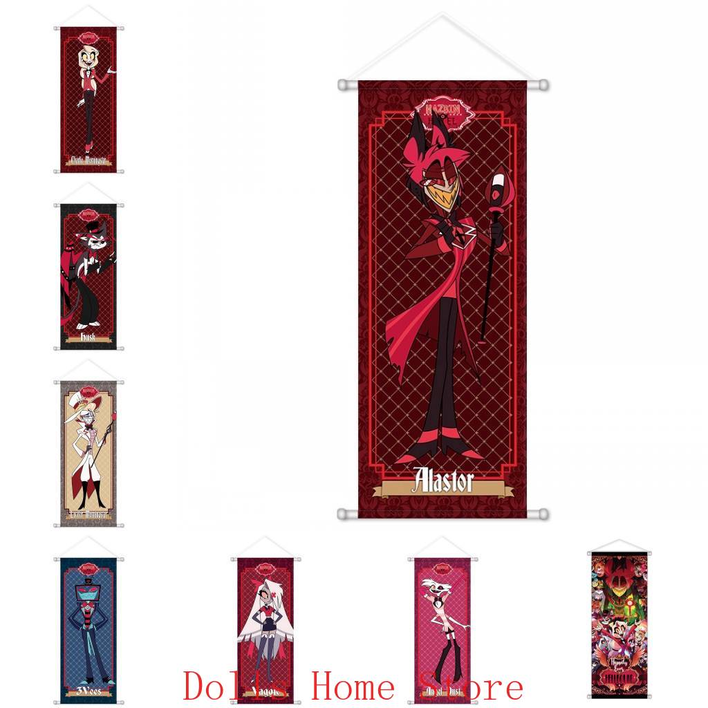 Home Decor Accessories - Anime Kaydırma Tuval Duvar Asılı Boyama