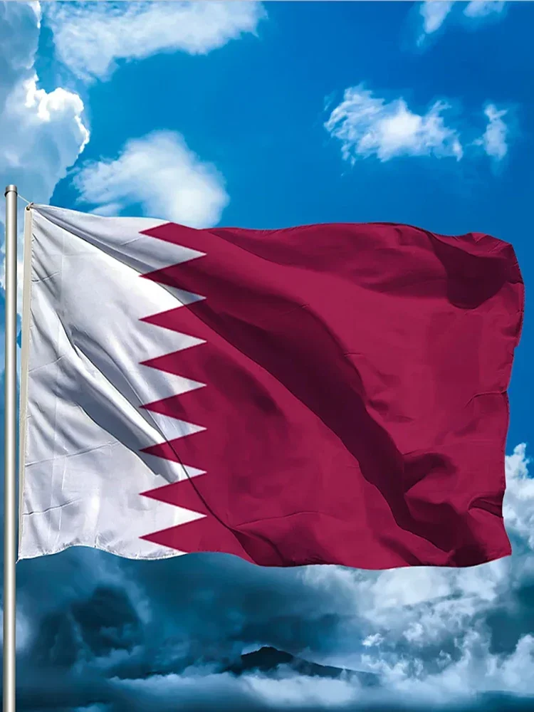 Home Decor Qatar - 60x90cm 90X150cm Katar Bayrağı Polyester Asılı