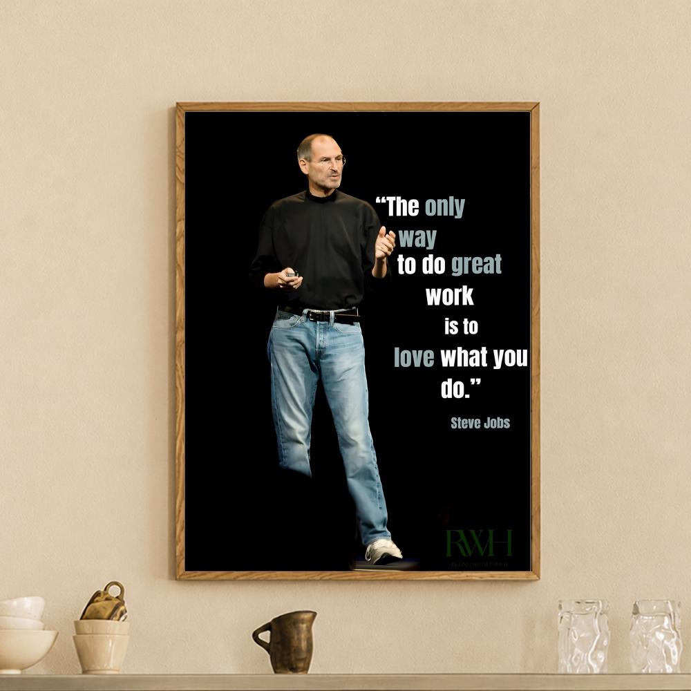 Steve Jobs Sözleri Posteri Ken - Home Decor Jobs incelemesi ve fiyatı