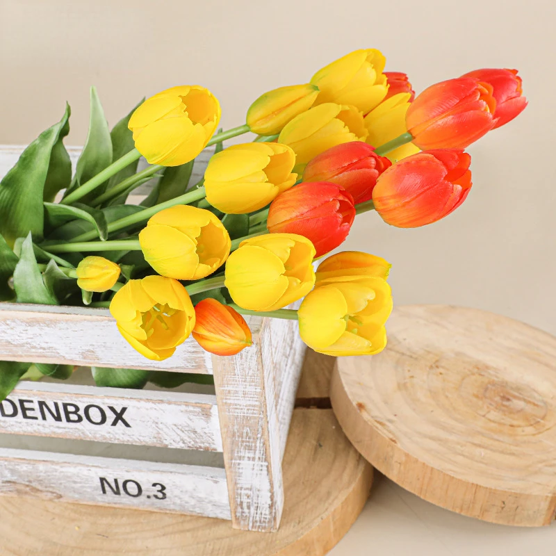 5 Kafa Yapay Laleler Düğün Ev  - Home Decor Tulip incelemesi ve fiyatı