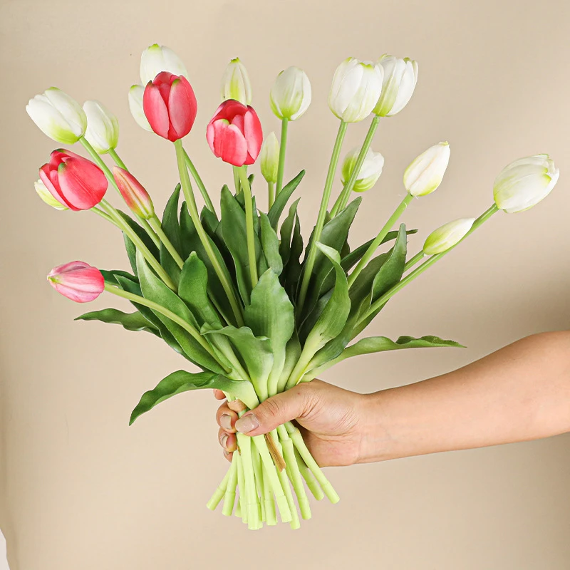 5 Kafa Yapay Laleler Düğün Ev  - Home Decor Tulip incelemesi ve fiyatı