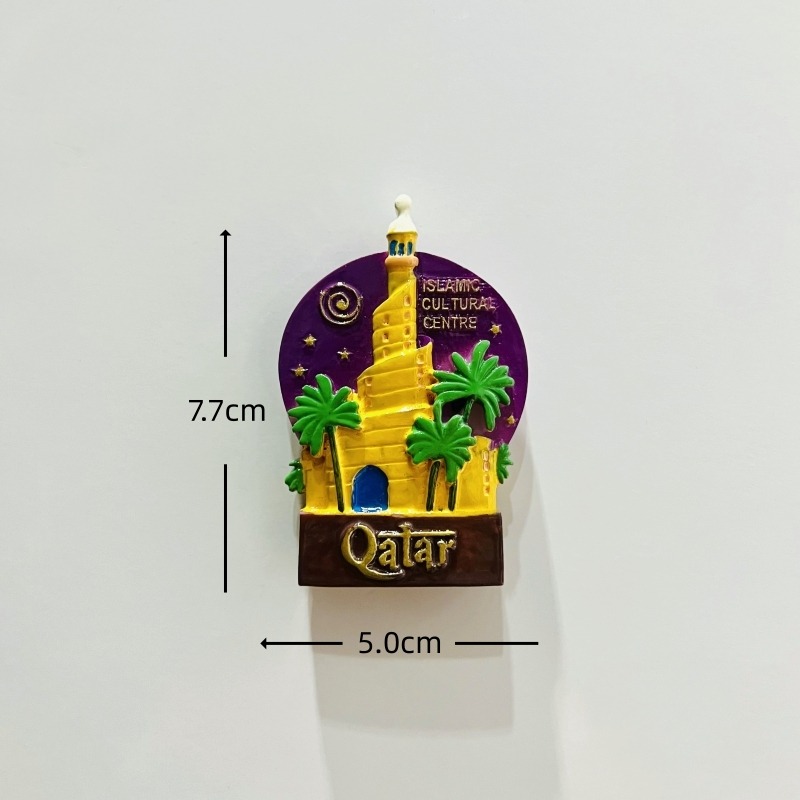 Katar 3D Buzdolabı Mıknatıslar - Home Decor Qatar incelemesi ve fiyatı