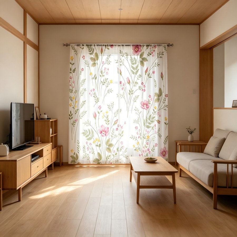 2 Adet Dijital Baskı Şeffaf Pe - Home Decor Yellow incelemesi ve fiyatı