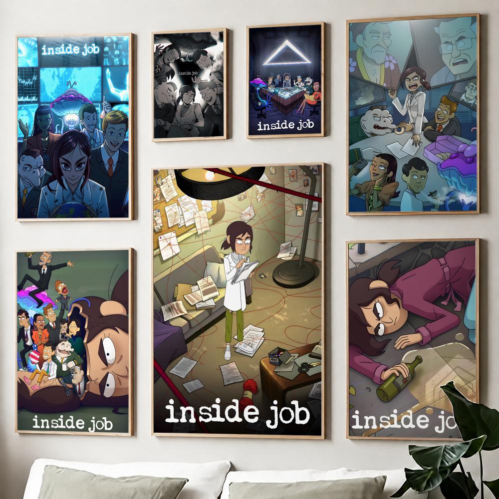 Çizgi Film Anime I-Inside Job  - Home Decor Jobs incelemesi ve fiyatı