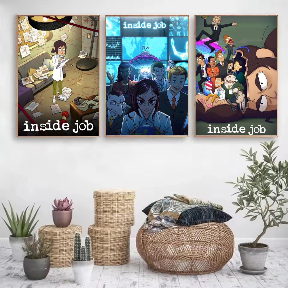 Çizgi Film Anime I-Inside Job  - Home Decor Jobs incelemesi ve fiyatı