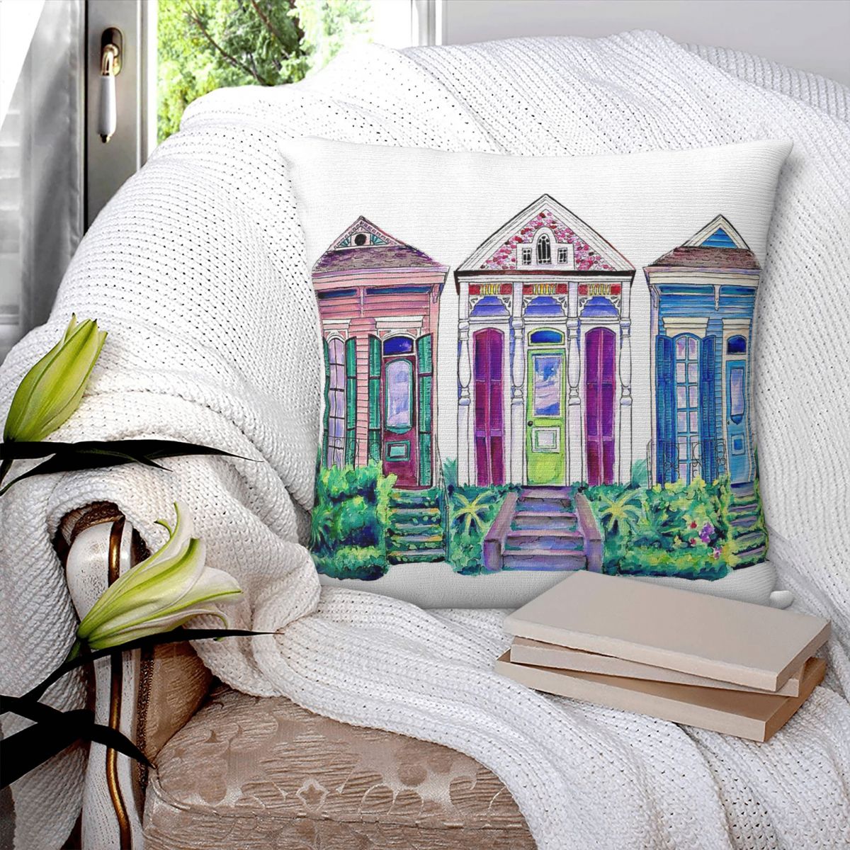 New Orleans Shotgun Houses Kar - Home Decor New Orleans incelemesi ve fiyatı