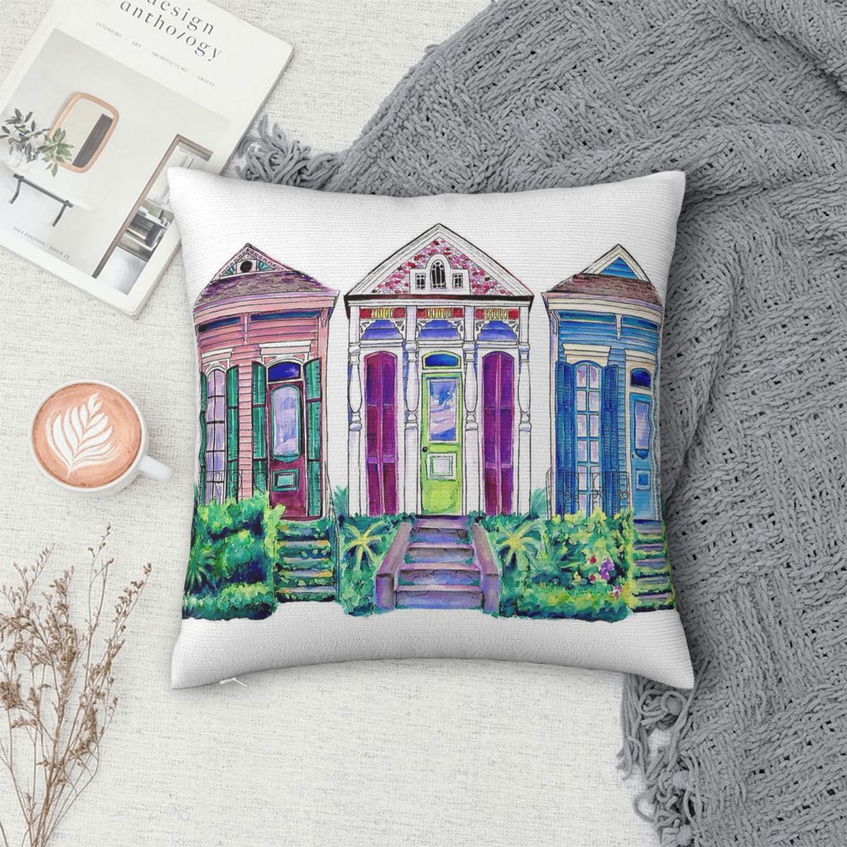 New Orleans Shotgun Houses Kar - Home Decor New Orleans incelemesi ve fiyatı