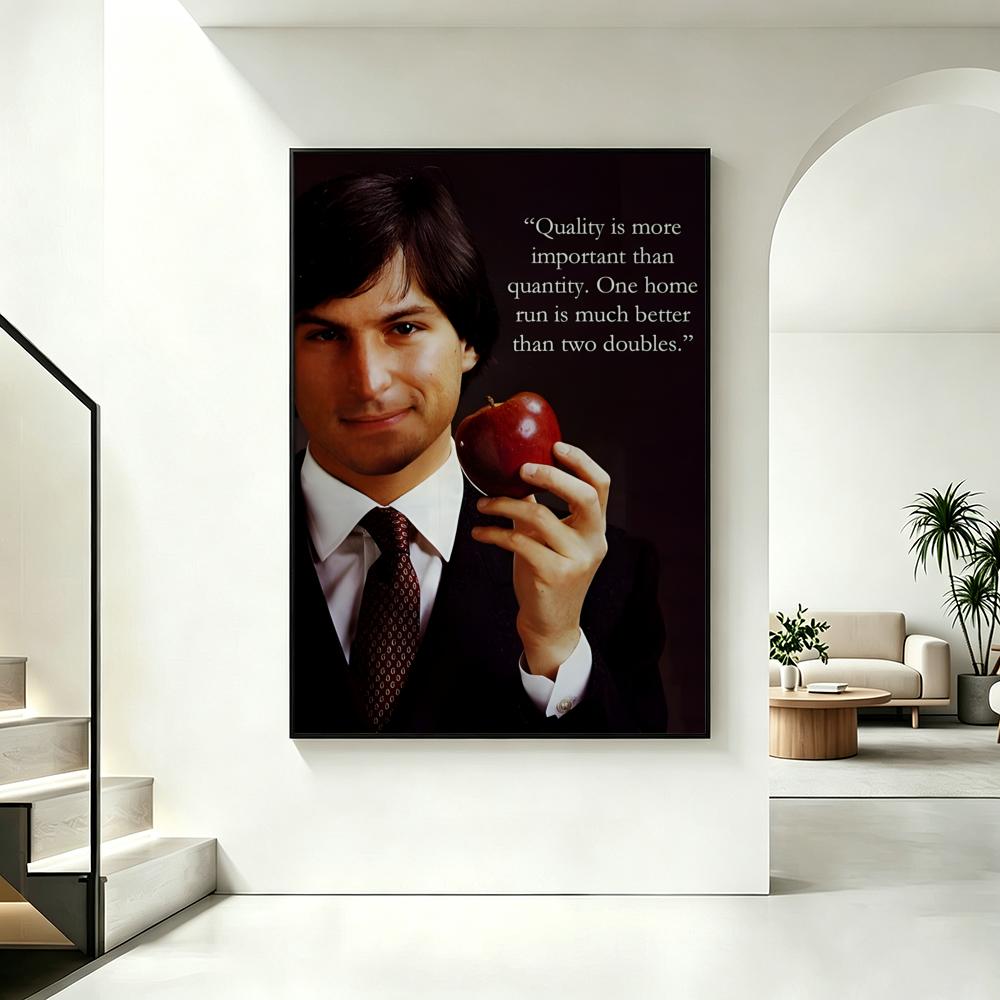 Desenli S-Steve J-Jobs Q-Alınt - Home Decor Jobs incelemesi ve fiyatı