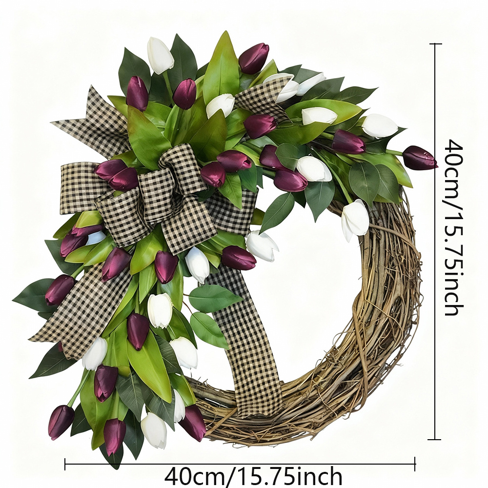 Bahar Lale Çelengi, Kapı Asma  - Home Decor Tulip incelemesi ve fiyatı