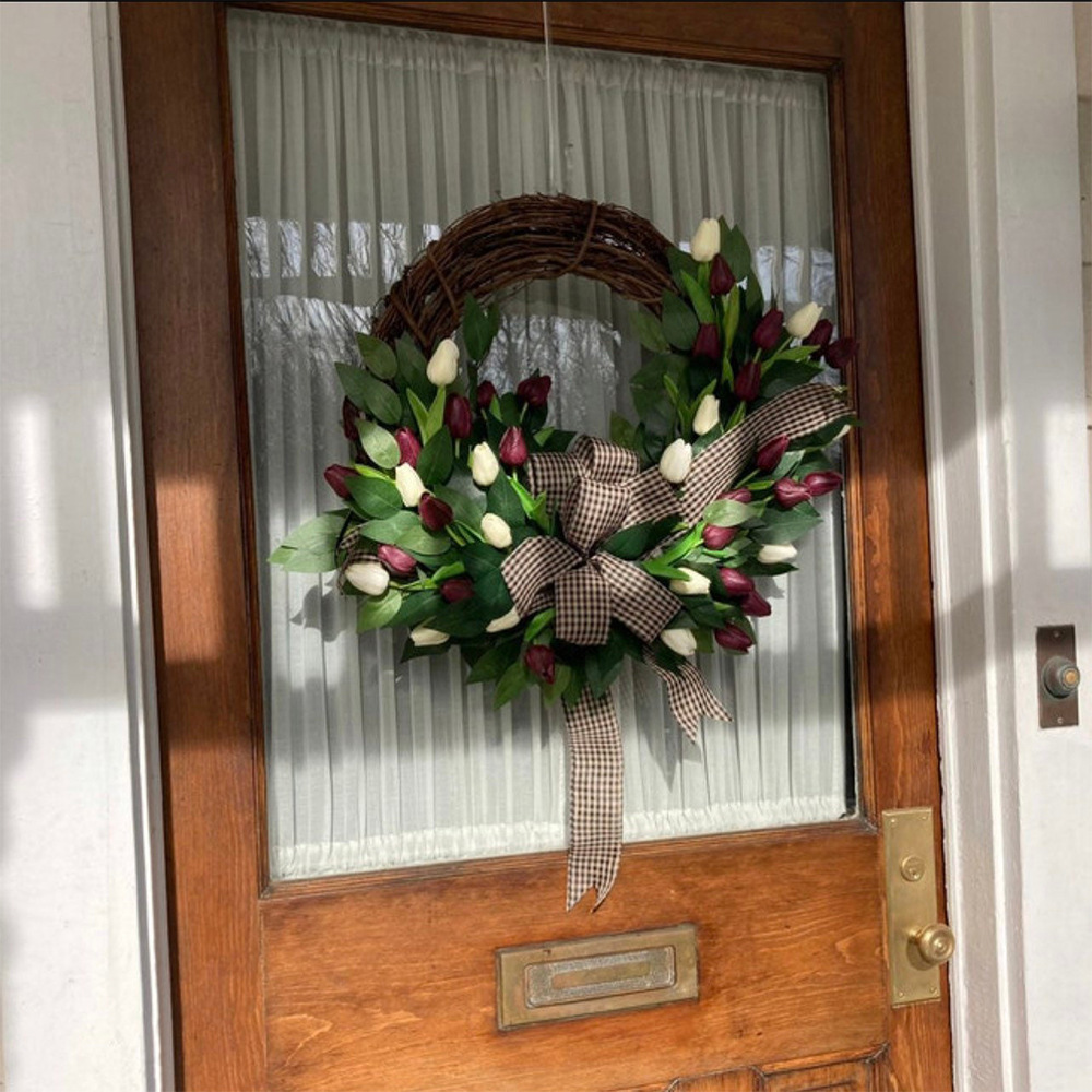Bahar Lale Çelengi, Kapı Asma  - Home Decor Tulip incelemesi ve fiyatı