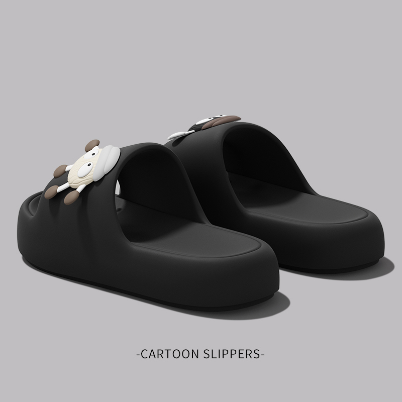 Güzel Karikatür Platform Terli - Home Decor Outside incelemesi ve fiyatı