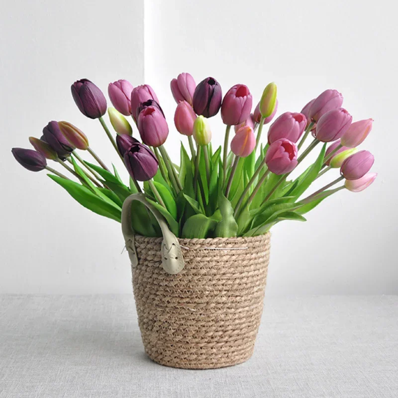 5 kafaları yapay lale dokunsal - Home Decor Tulip incelemesi ve fiyatı