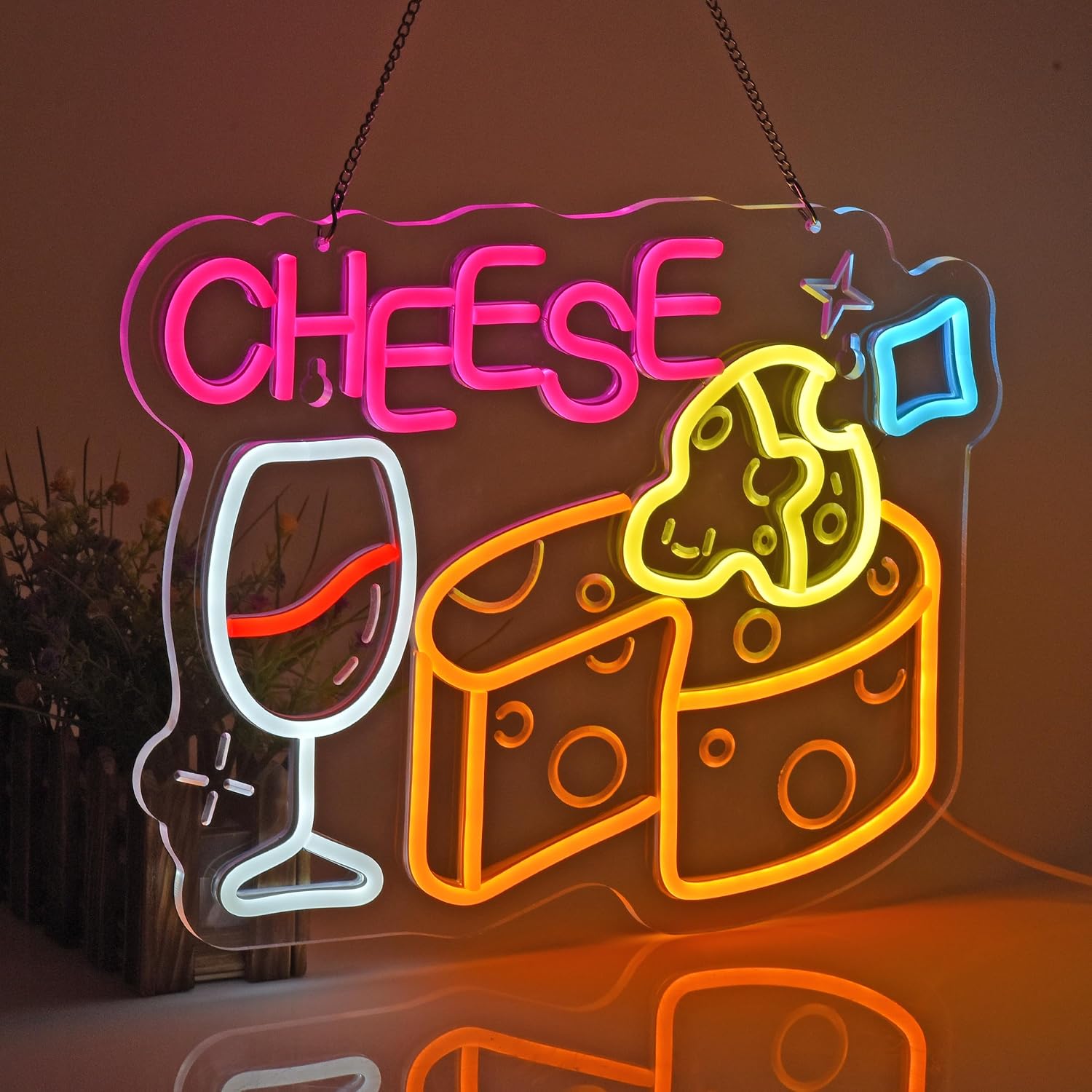Peynir Neon Tabelası, Mağaza P - Home Decor Retail Stores incelemesi ve fiyatı