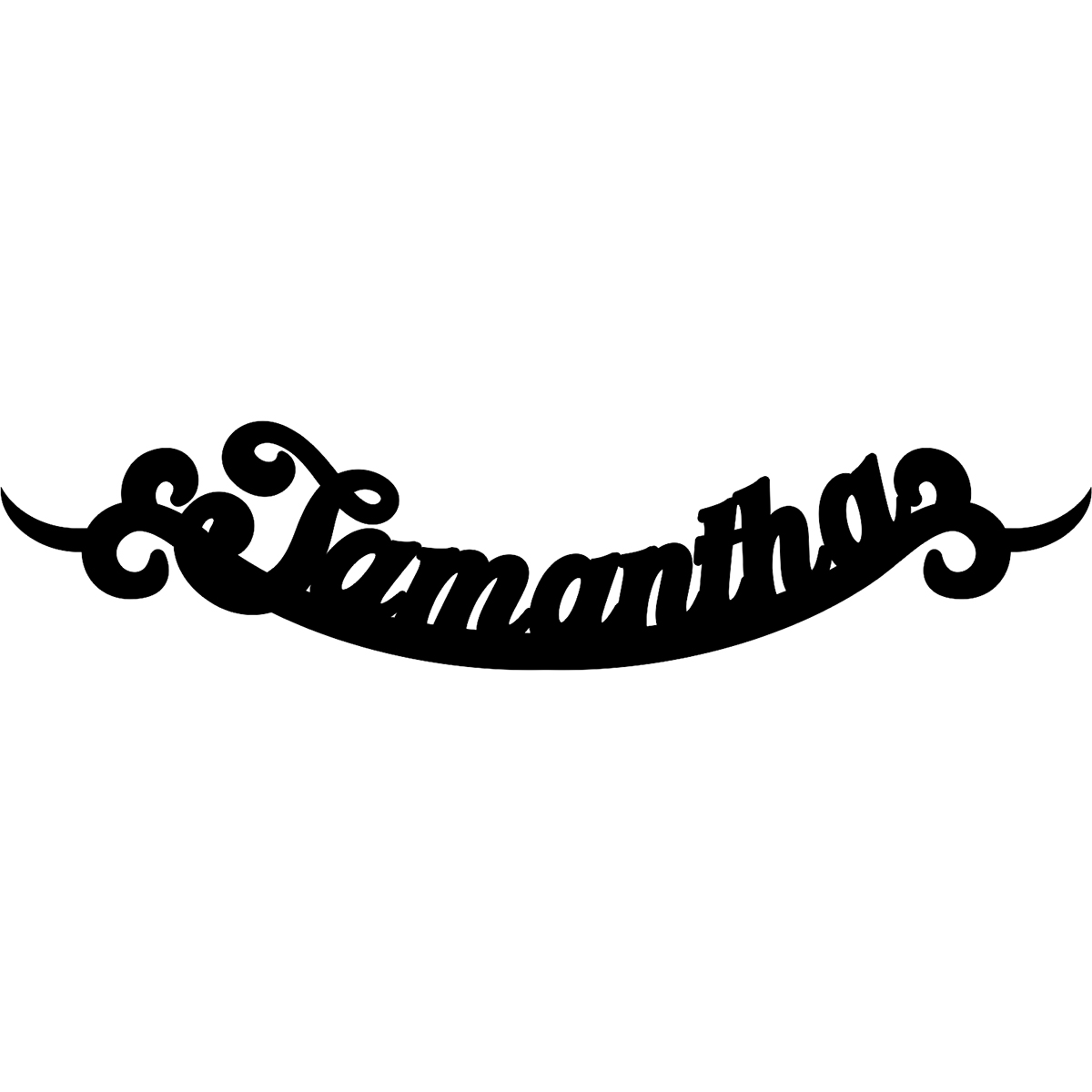 Vintage Flourish Script Akrili - Home Decor Sticker incelemesi ve fiyatı