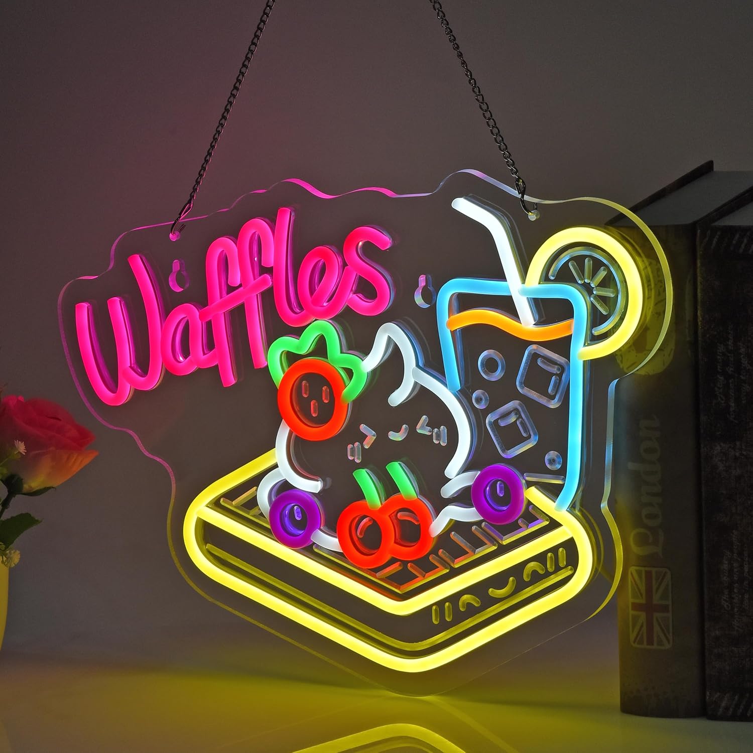 Waffle Neon Tabela USB LED Neo - Home Decor Retail Stores incelemesi ve fiyatı