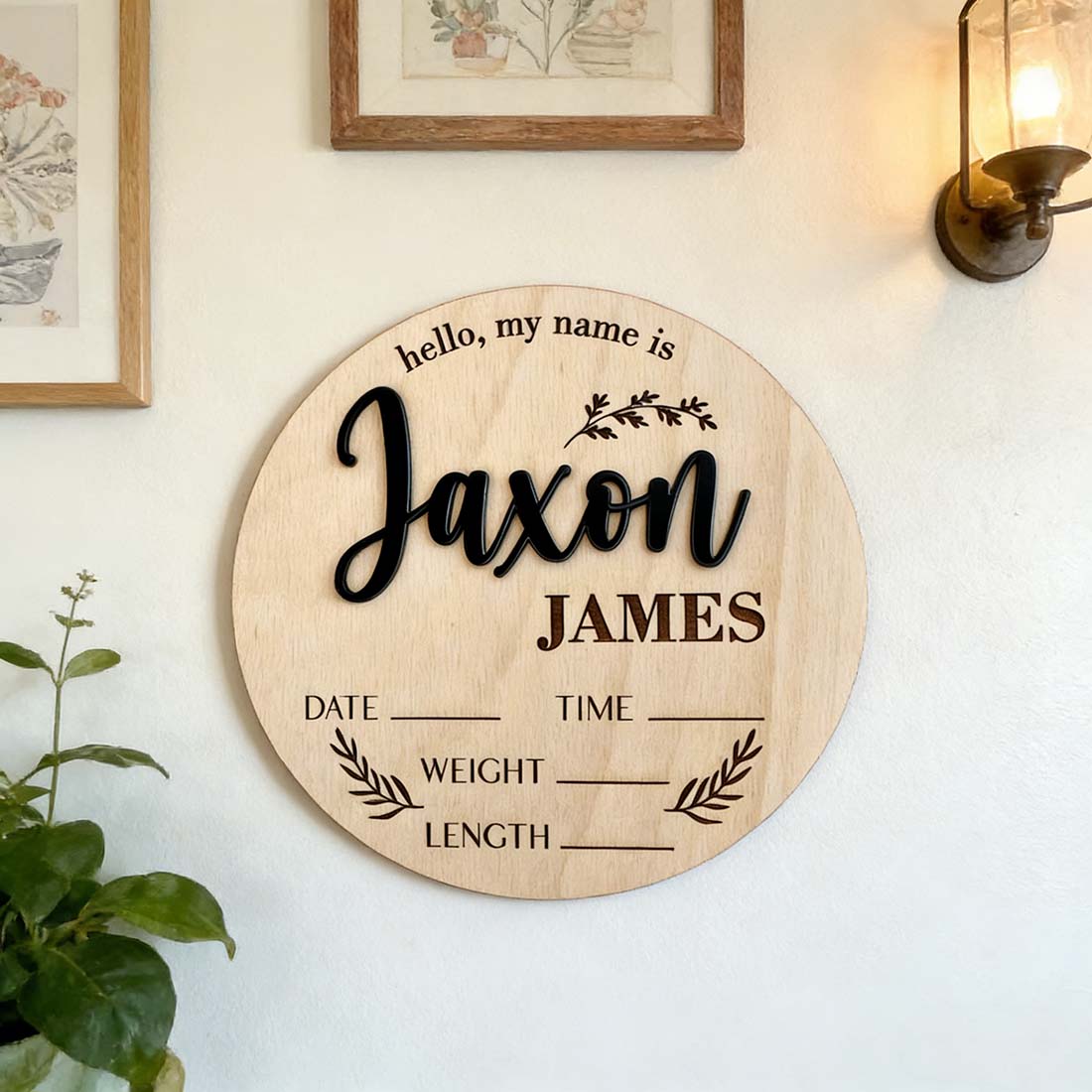 1 adet özel bebek duyuru işare - Home Decor Diy incelemesi ve fiyatı