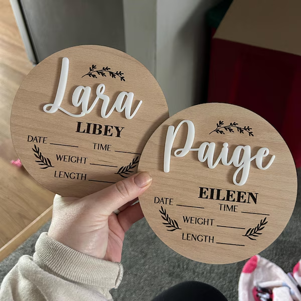 1 adet özel bebek duyuru işare - Home Decor Diy incelemesi ve fiyatı