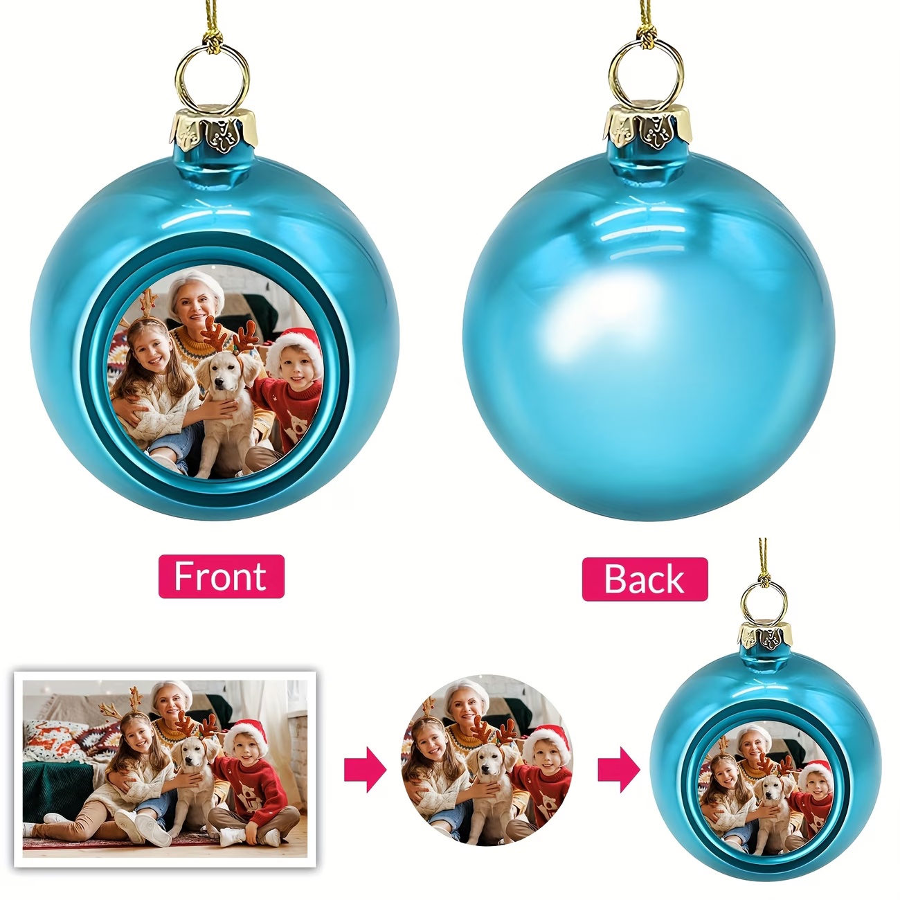 Kişiye Özel Fotoğraflı Noel Sü - Home Decor Diy incelemesi ve fiyatı
