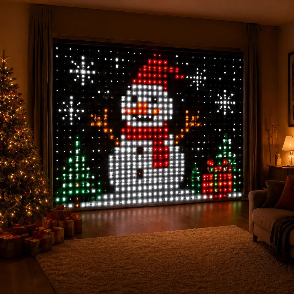 LED Piksel Perde Işıkları Blue - Home Decor Diy incelemesi ve fiyatı