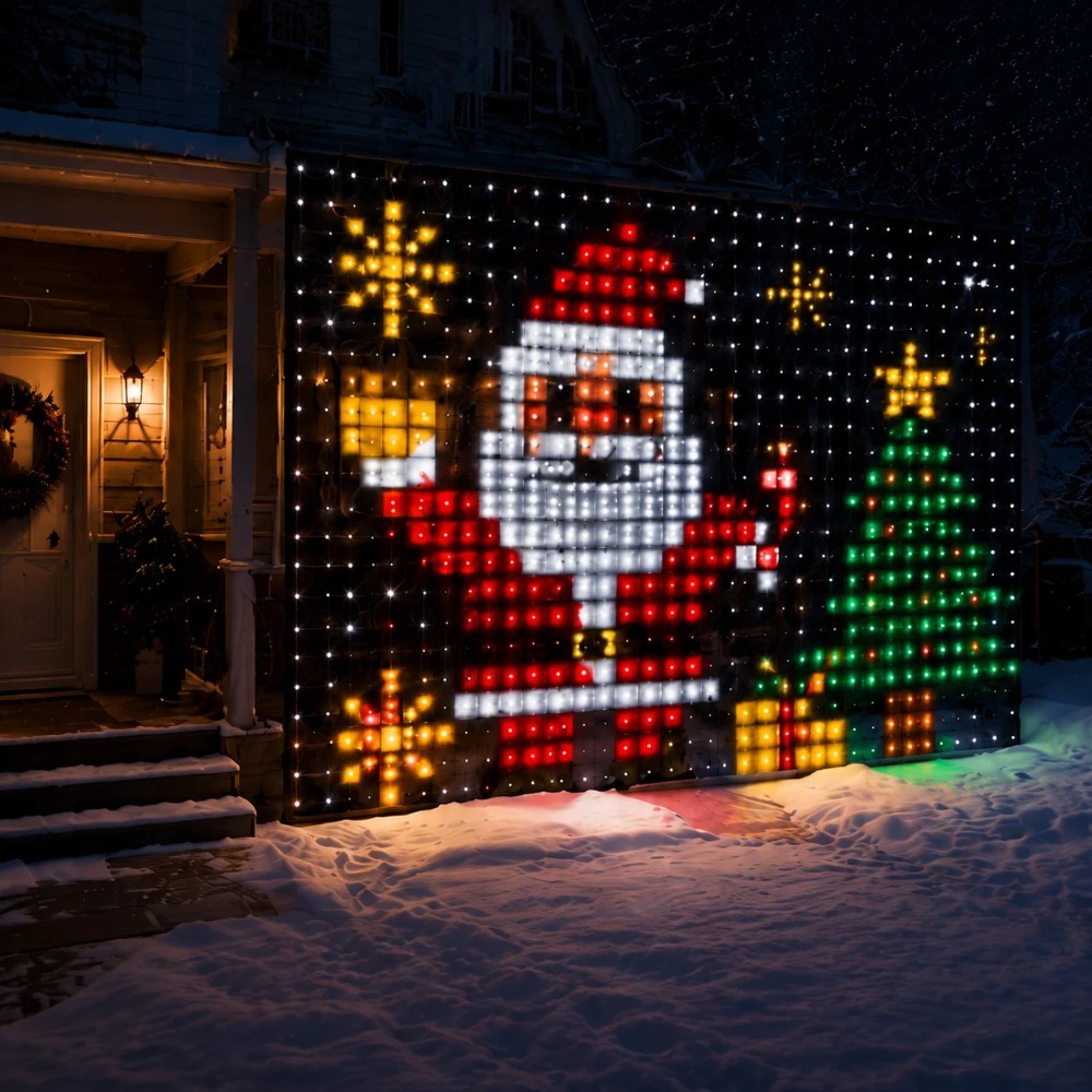 LED Piksel Perde Işıkları Blue - Home Decor Diy incelemesi ve fiyatı