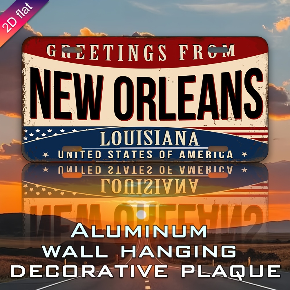 Alüminyum Plaka Duvar Dekoru - - Home Decor New Orleans incelemesi ve fiyatı
