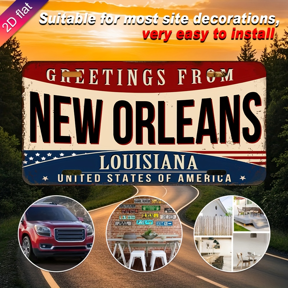 Alüminyum Plaka Duvar Dekoru - - Home Decor New Orleans incelemesi ve fiyatı