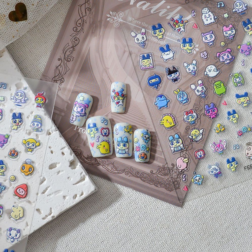 Tamagotchi Çizgi Film 3D Kabar - Home Decor Sticker incelemesi ve fiyatı
