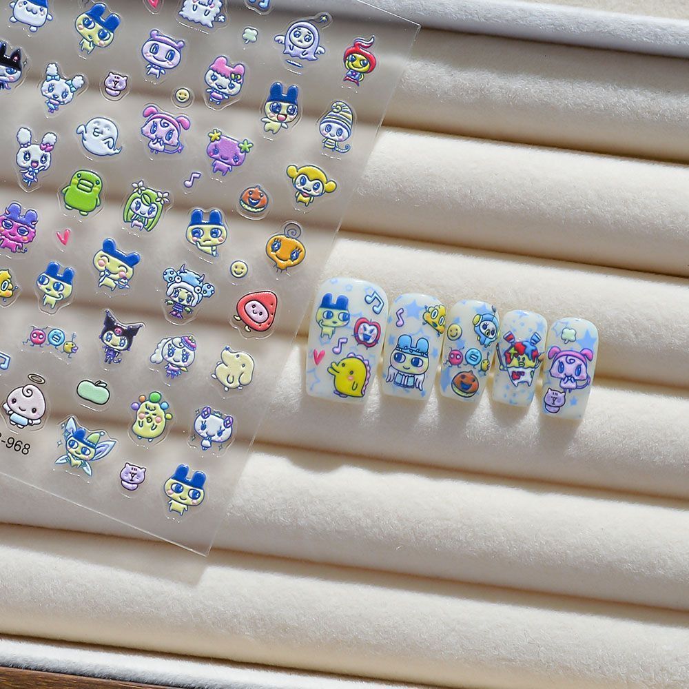 Tamagotchi Çizgi Film 3D Kabar - Home Decor Sticker incelemesi ve fiyatı