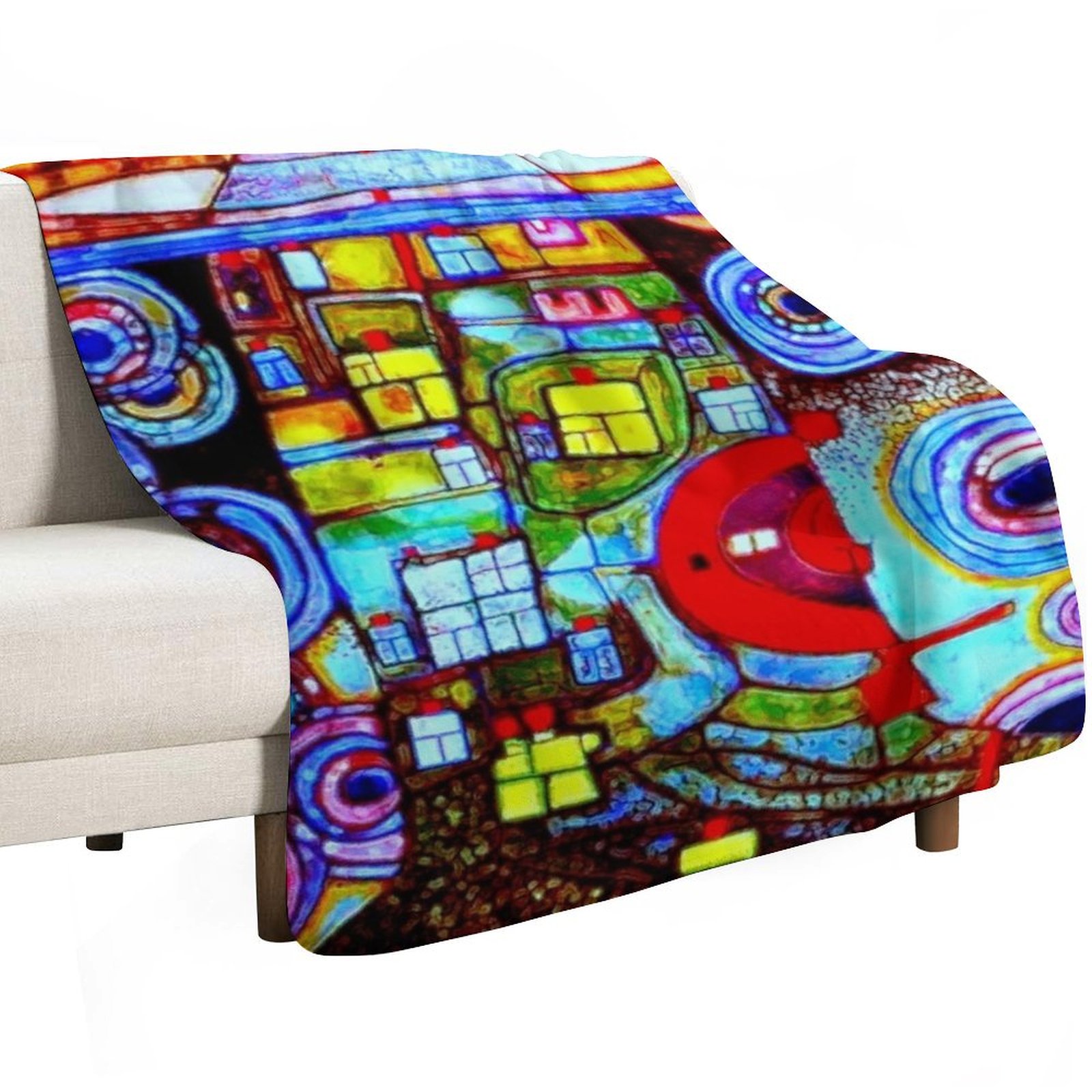 Katar 813 neon Atma Battaniyes - Home Decor Qatar incelemesi ve fiyatı