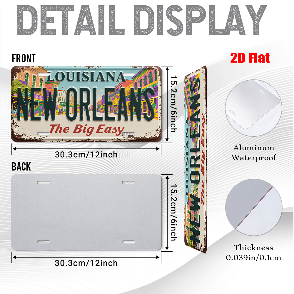 Vintage New Orleans Louisiana  - Home Decor New Orleans incelemesi ve fiyatı