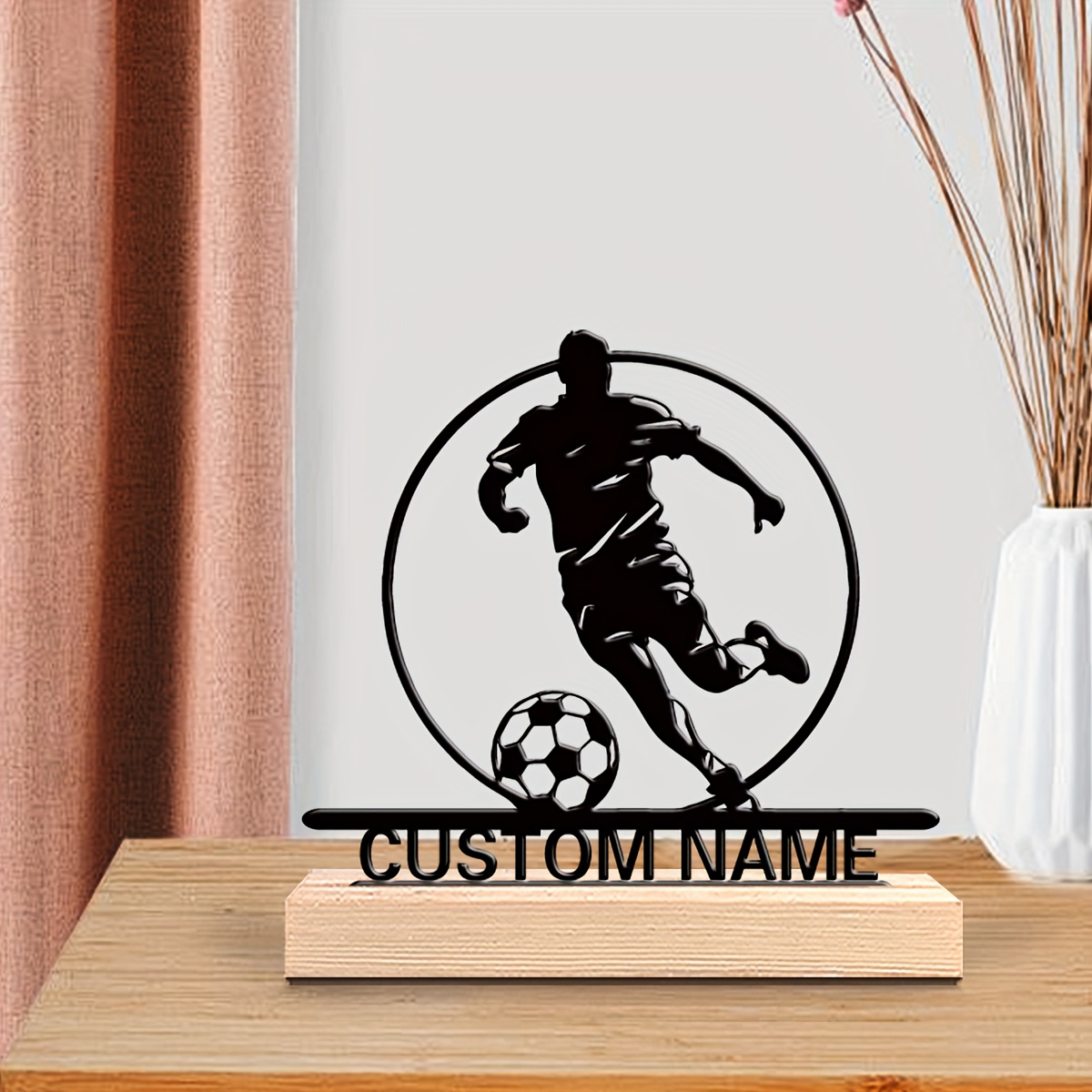 İsme Özel Metal Futbolcu Heyke - Home Decor Inspo incelemesi ve fiyatı