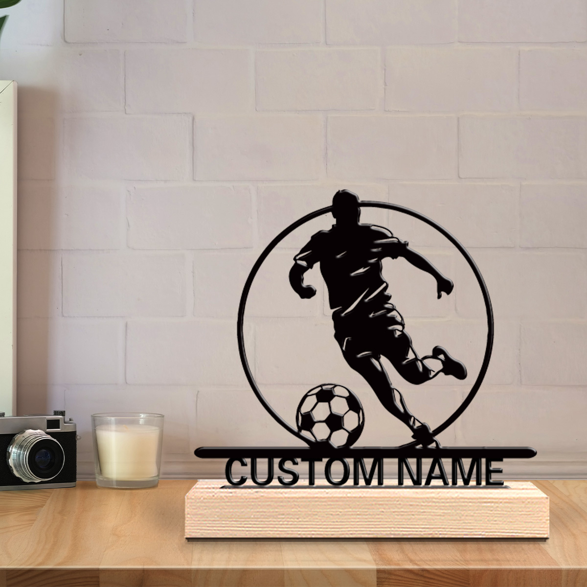 İsme Özel Metal Futbolcu Heyke - Home Decor Inspo incelemesi ve fiyatı