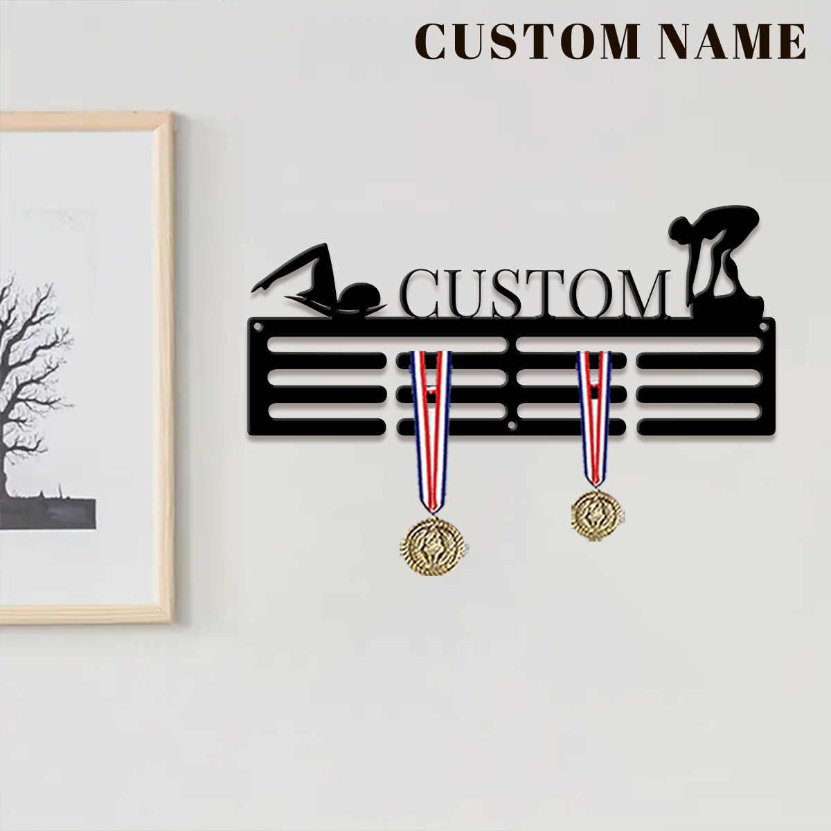 1 adet özel yüzme metal madaly - Home Decor For Wedding incelemesi ve fiyatı