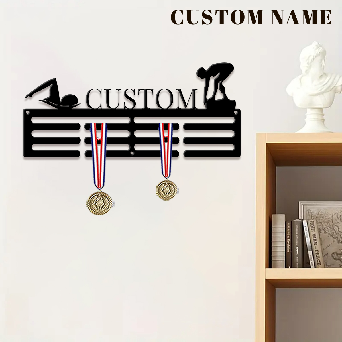 1 adet özel yüzme metal madaly - Home Decor For Wedding incelemesi ve fiyatı