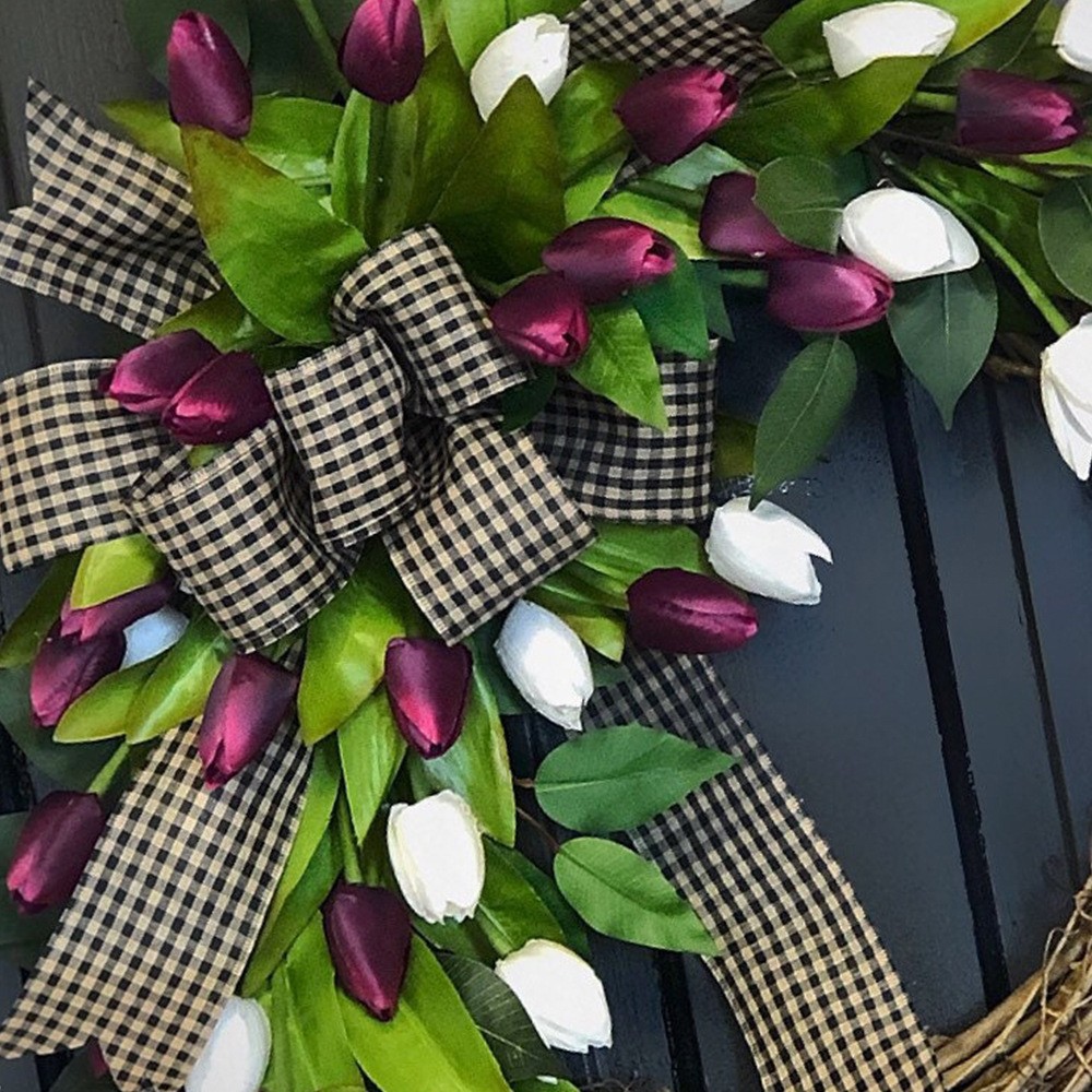 Bahar Simülasyonu Lale Çelengi - Home Decor Tulip incelemesi ve fiyatı