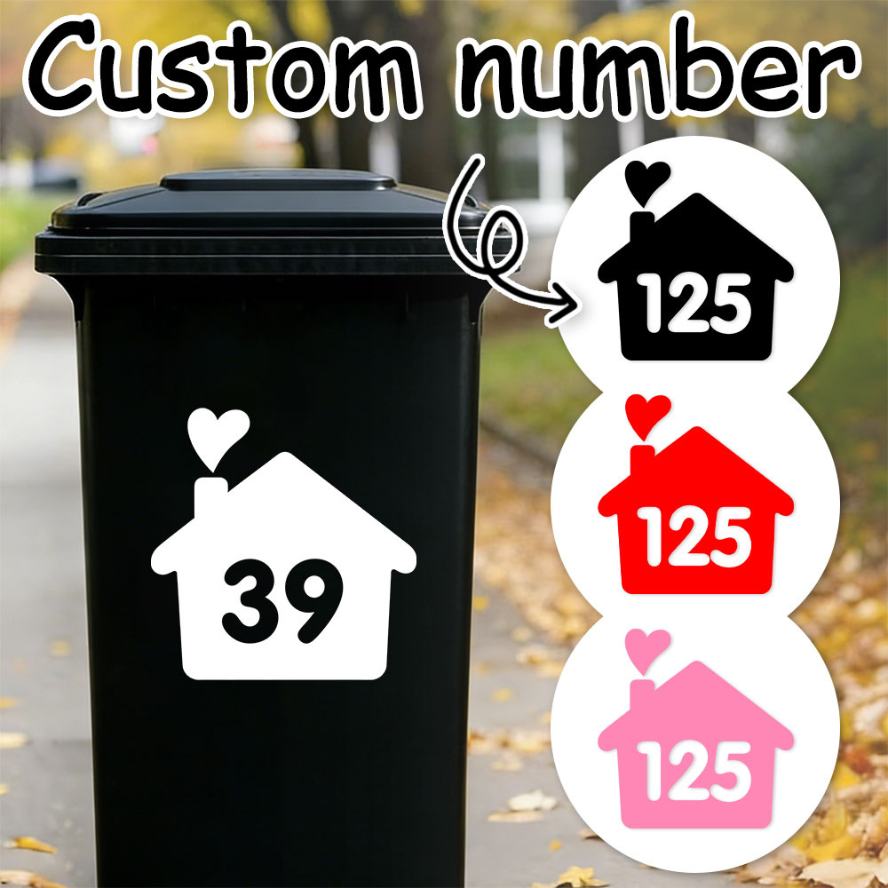 1 adet/3 adet özel ev numarası - Home Decor Sticker incelemesi ve fiyatı