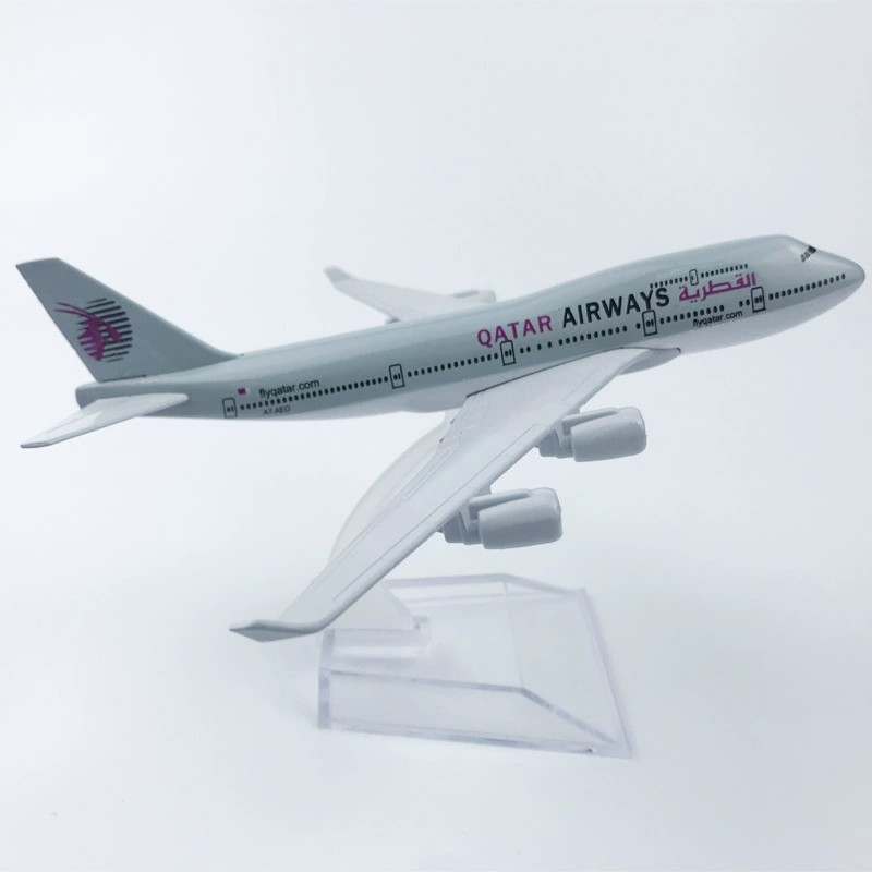 16 cm Alaşım Metal B747 Katar  - Home Decor Qatar incelemesi ve fiyatı