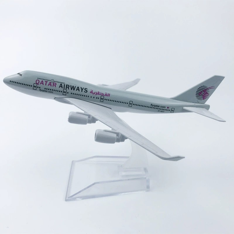 16 cm Alaşım Metal B747 Katar  - Home Decor Qatar incelemesi ve fiyatı