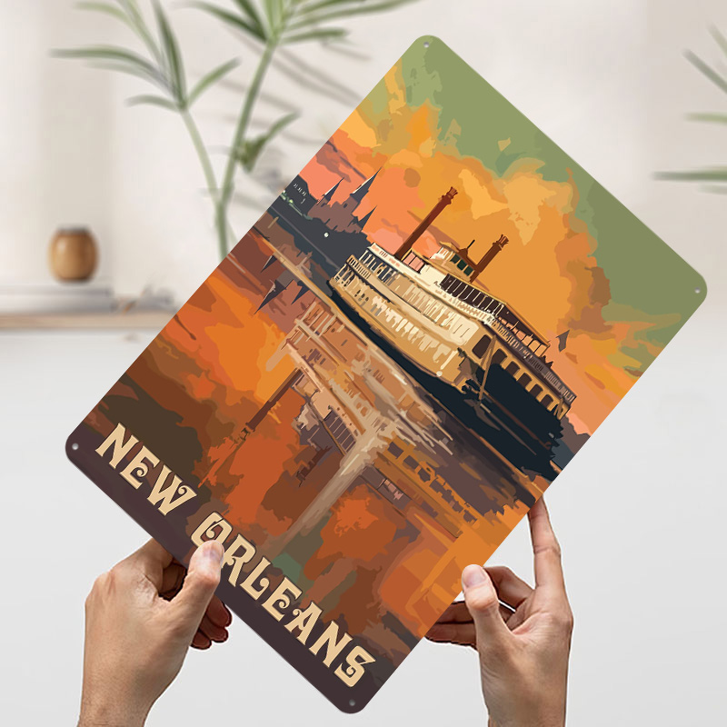 New Orleans'e Seyahat Baskılı  - Home Decor New Orleans incelemesi ve fiyatı
