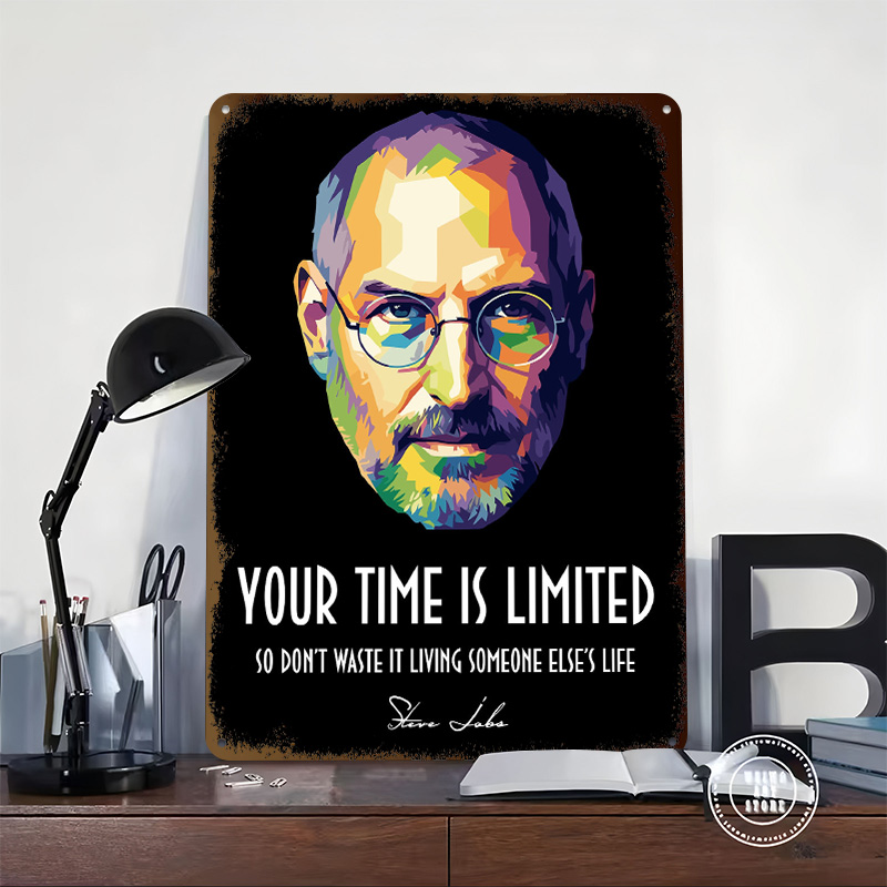Steve Jobs Pop Art Portresi Ki - Home Decor Jobs incelemesi ve fiyatı