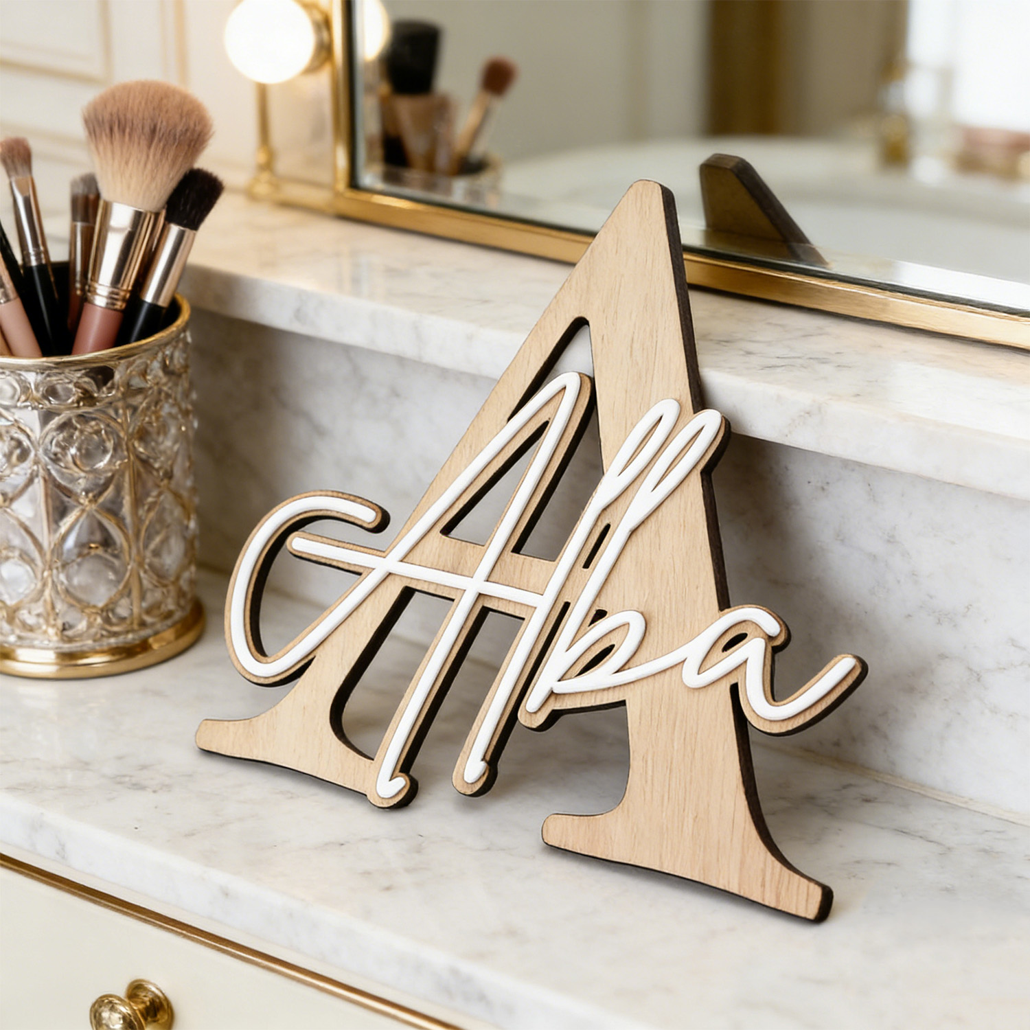 1 adet Çift Katmanlı Ahşap İsi - Home Decor Zone incelemesi ve fiyatı