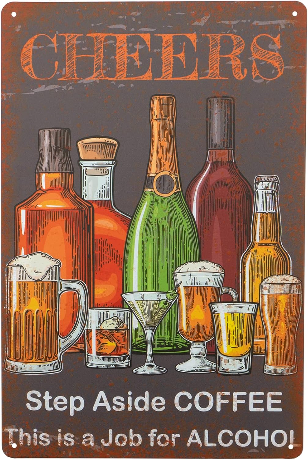 Bar Tabelası Vintage Metal Tab - Home Decor Jobs incelemesi ve fiyatı