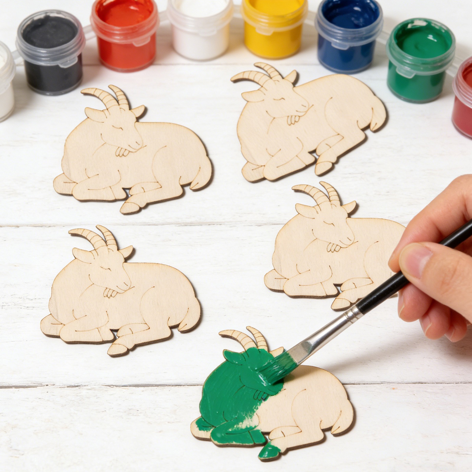 10 adet/takım Bitmemiş Ahşap K - Home Decor Diy incelemesi ve fiyatı