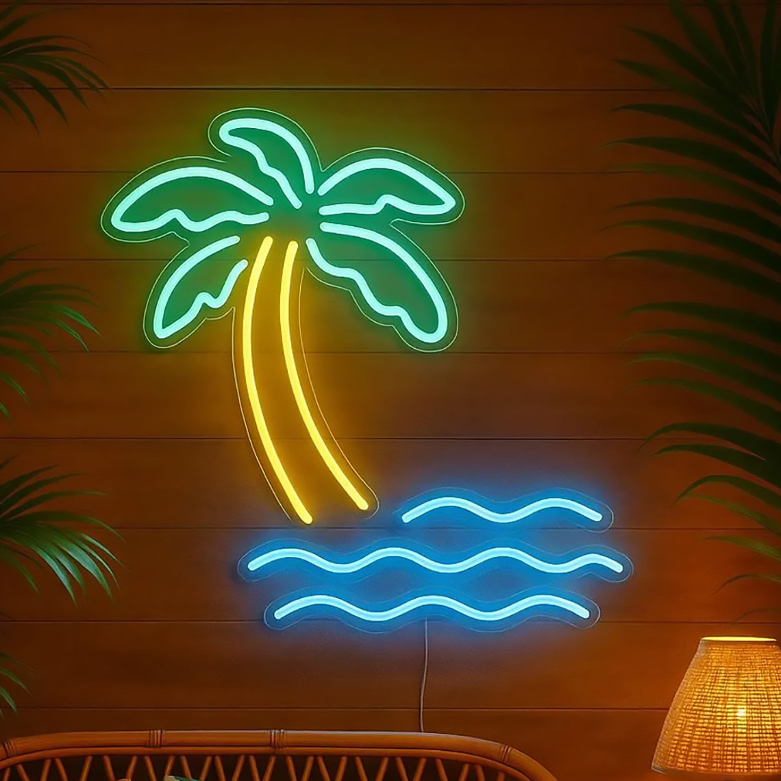 Palmiye Ağacı Neon Tabela Trop - Home Decor Tree incelemesi ve fiyatı