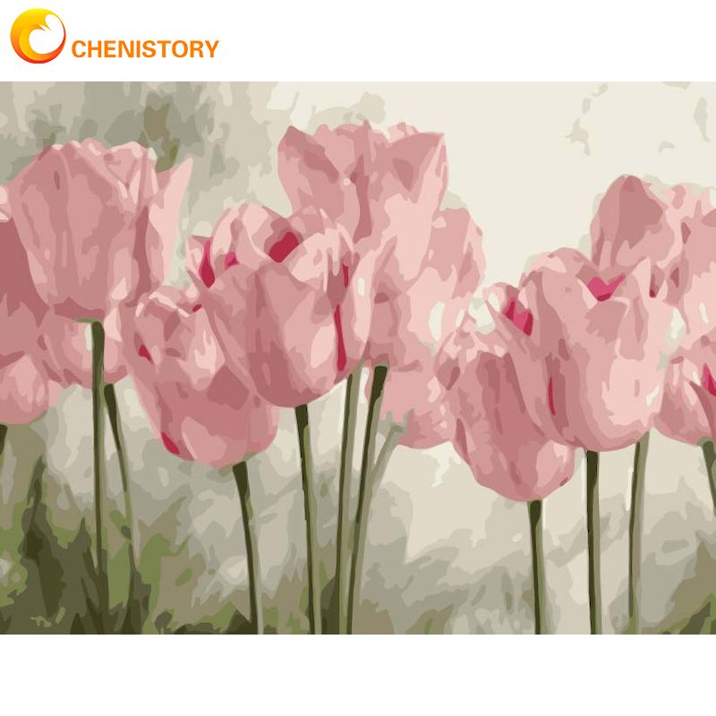 CHENISTORY Diy 40x50cm resim n - Home Decor Tulip incelemesi ve fiyatı